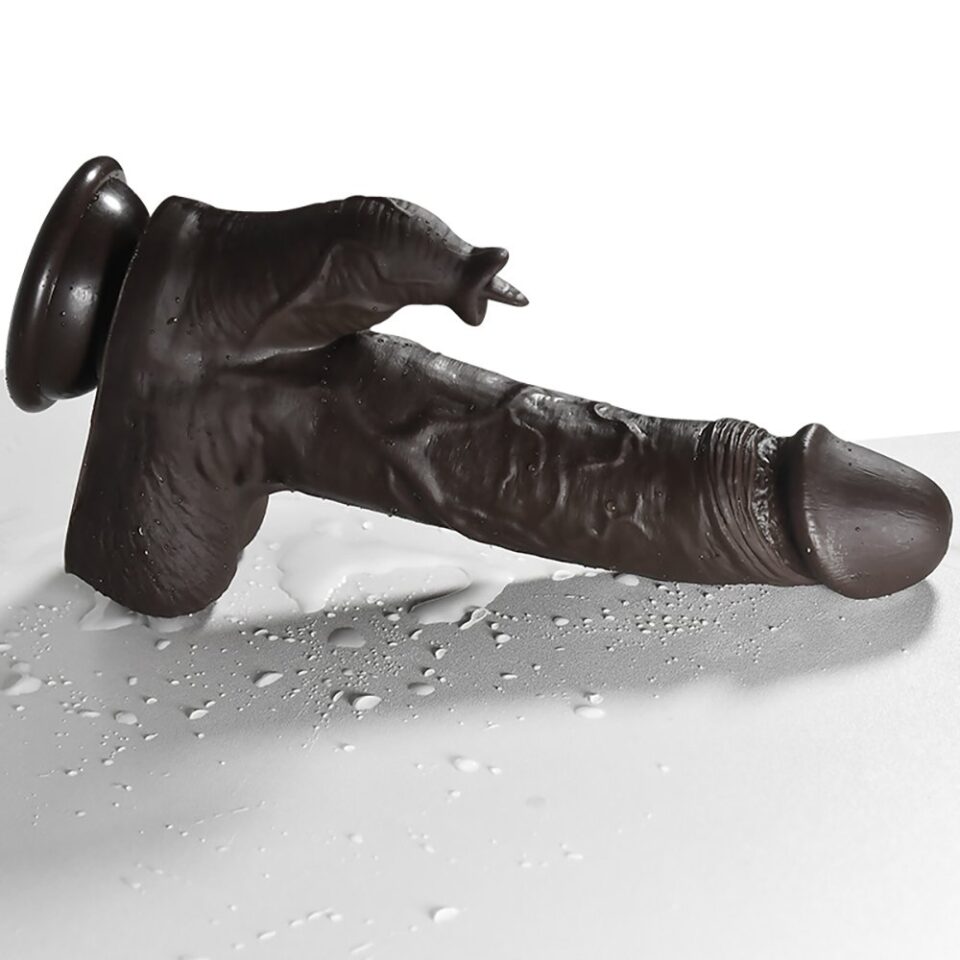 Remote control realistic dildo 8.27 inches