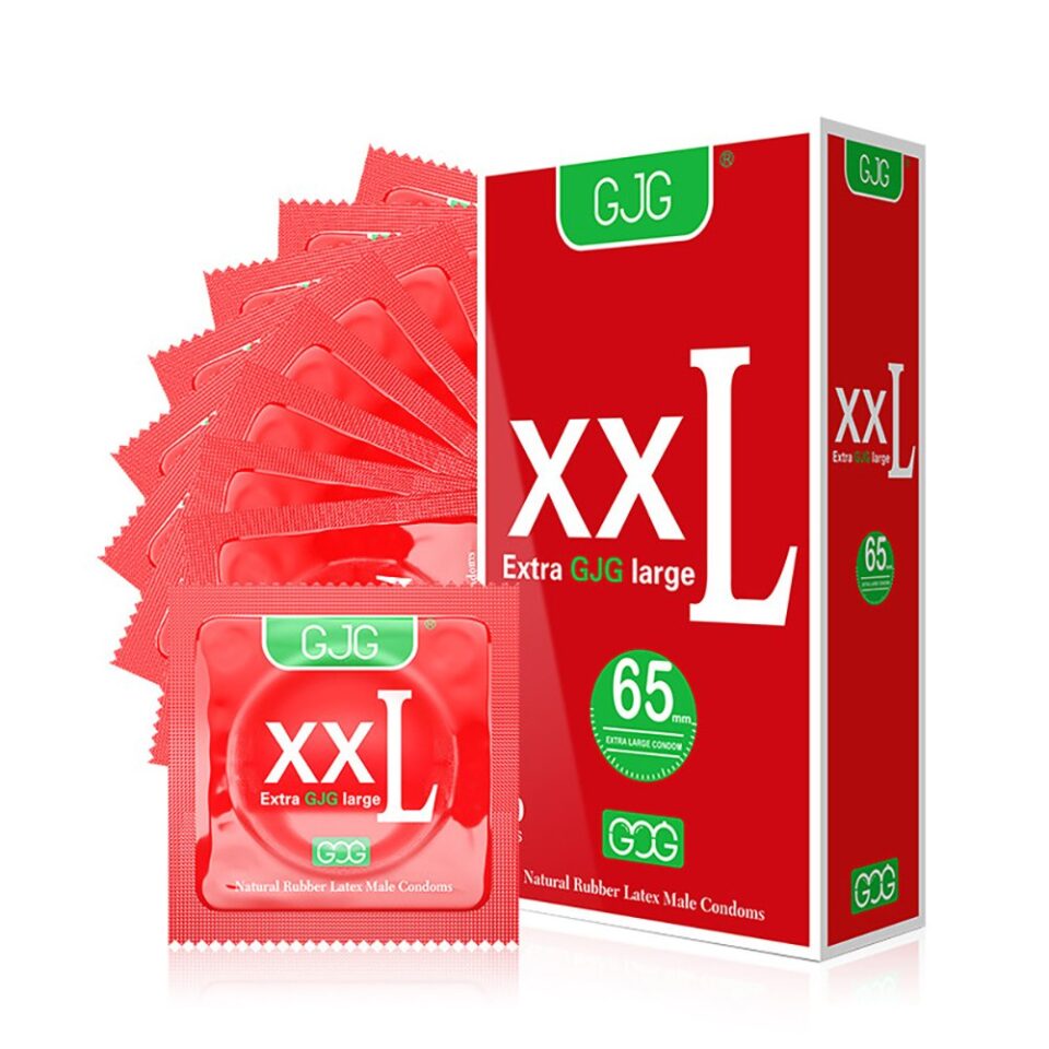GJG large ultra-thin latex condom （10 count）