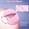 Remote control invisible nipple vibrator