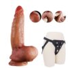 8.27 inch squirting cock and strap-on