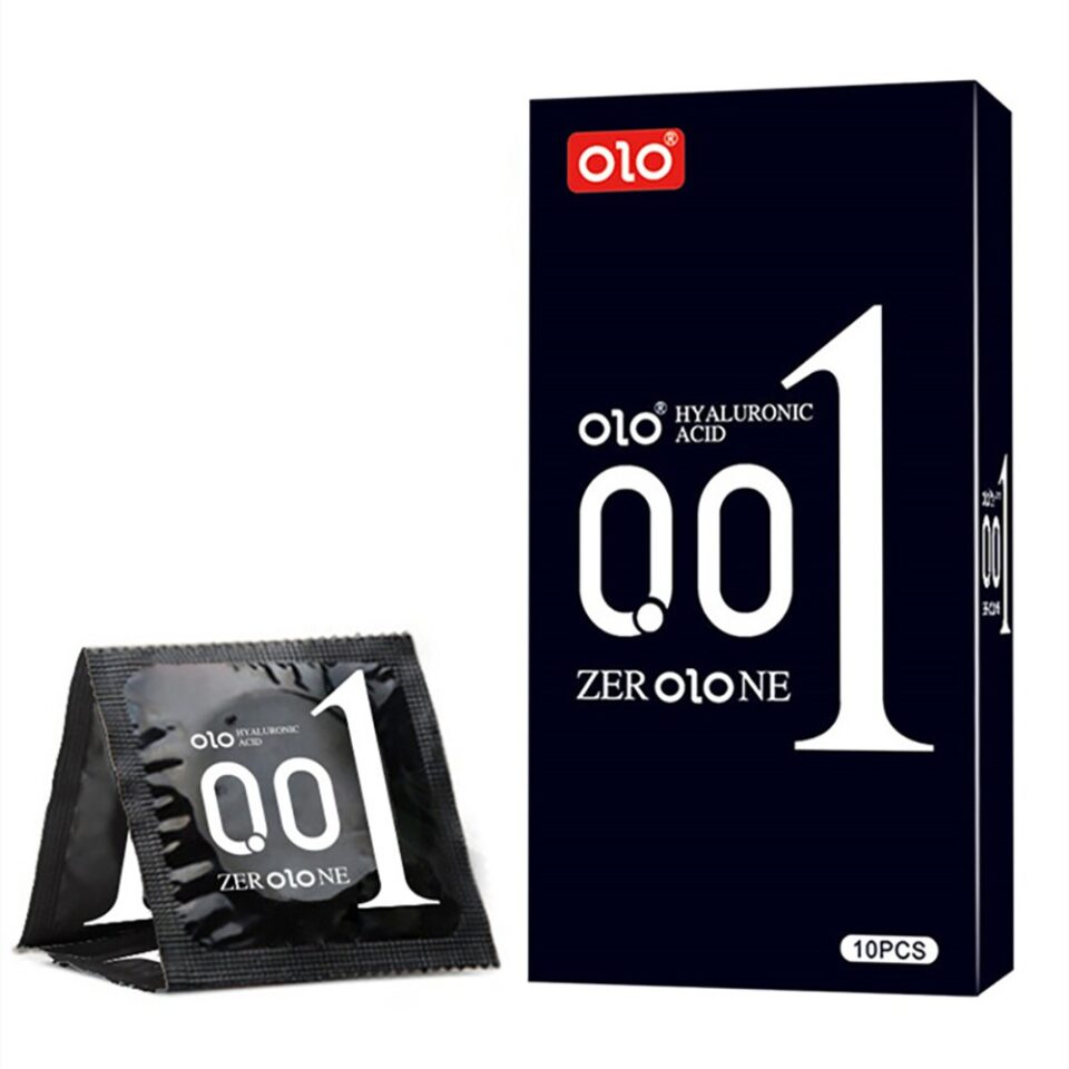 OLO 001 ultra-thin latex condom （10 count）