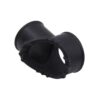 Silicone stretch penis and ball sleeve