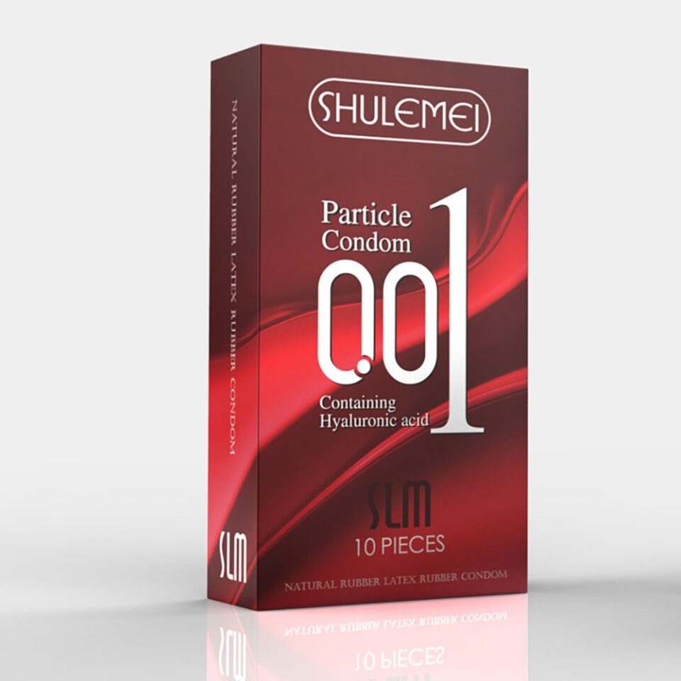 SHULEMEI 001 ultra-thin latex large particle condom （10 count）