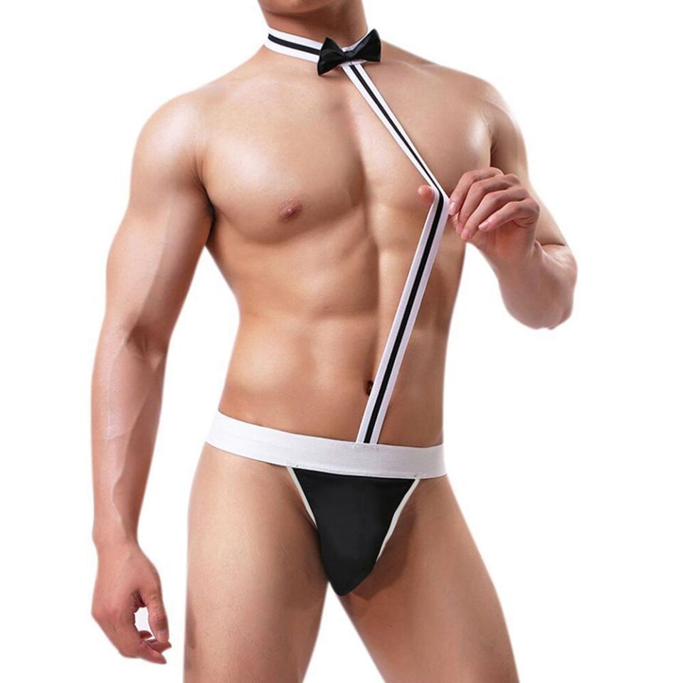 Bow tie thong