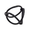 Black silicone penis ring 3 rings