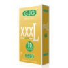 GJG extra large ultra-thin latex condom （10 count）