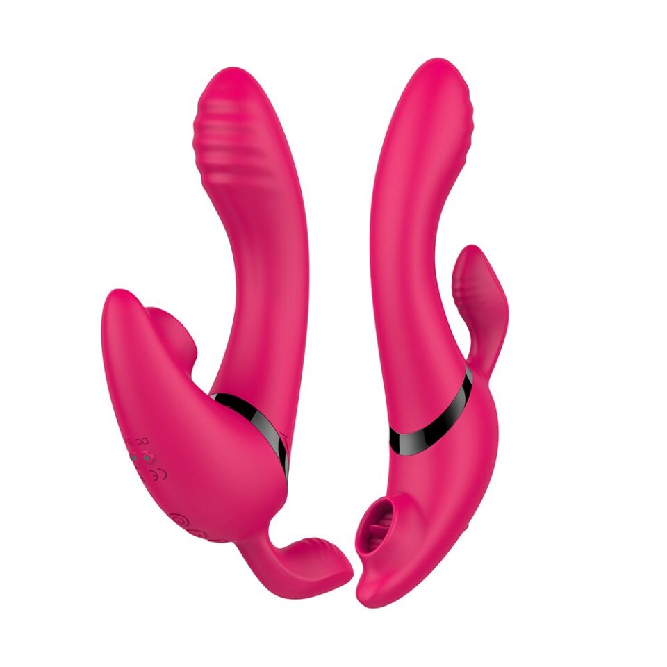 Deluxe Tongue Licking 3-in-1 Rabbit Vibrator