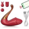 Swan Vibrator – App Controlled Rechargeable Couple Vibrator