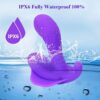 Remote controlled heated vibrator