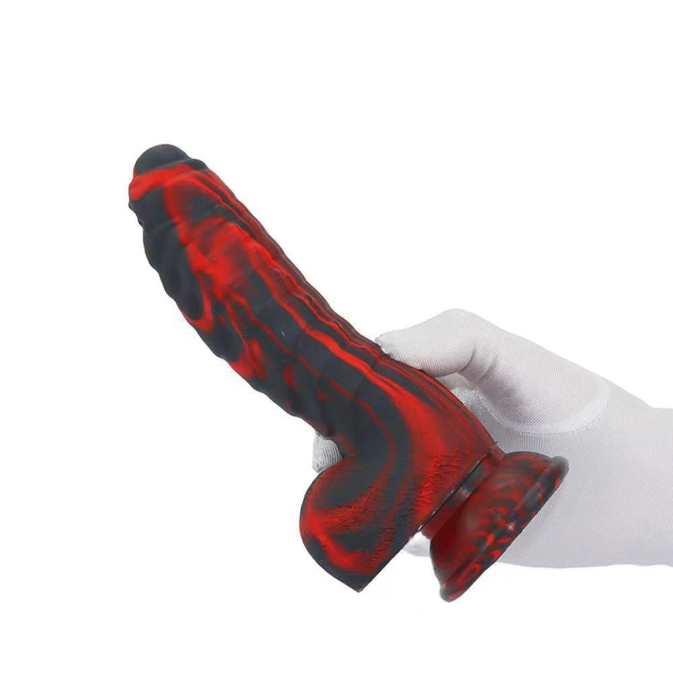 8.66 inch color dildo