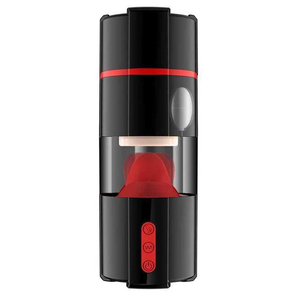 My toys - French kiss automatic vagina and mouth masturbator