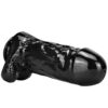 Realistic black suction cup dildo 10.03 inches