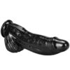 Realistic black suction cup dildo 10.43 inches