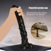 Realistic Dark Horse Dildo 13.39 inches