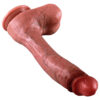 Realistic giant dildo – double layer silicone 10.24 inches
