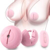 Remote control invisible nipple vibrator