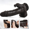 Remote control realistic dildo 8.86 inches
