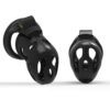 Resin chastity cage