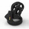 Resin chastity cage