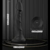 Silicone 9-function dildo vibrator