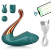 Swan Vibrator – App Controlled Rechargeable Couple Vibrator